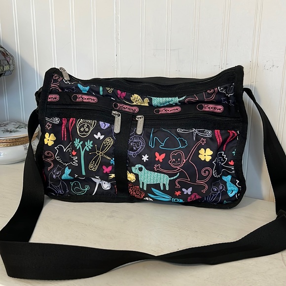 Lesportsac Bags Lesportsac Crossbody Or Shoulder Bag Jungle Print